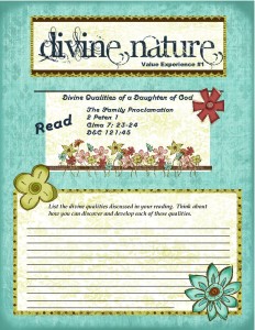 Divine Nature Value experience #1